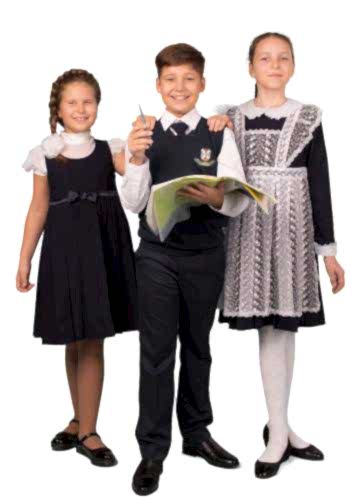 Линейка одежды для младшей школьной группы гимназии 